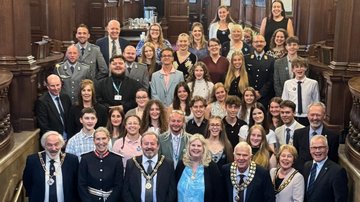 Treffen mit Vertreterinnen und Vertretern des County Staffordshire