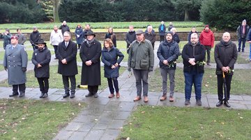 Gedenken auf dem Osterholzer Friedhof