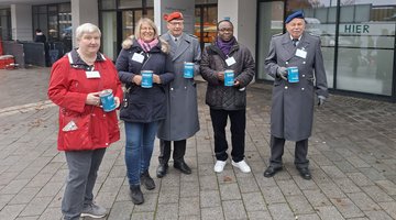 Auftaktsammlung in Bremen-Vegesack